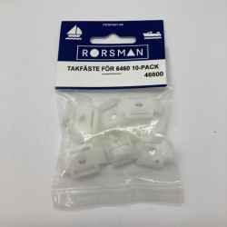 Tagfste Beslag For Gardinskinne 10-Pak