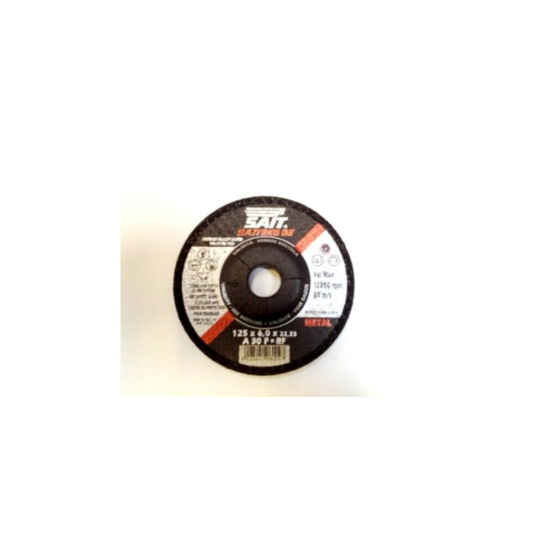 Skrubskive - Slibeskive 115x6x22,23mm EK-DS A30P Hvlvet