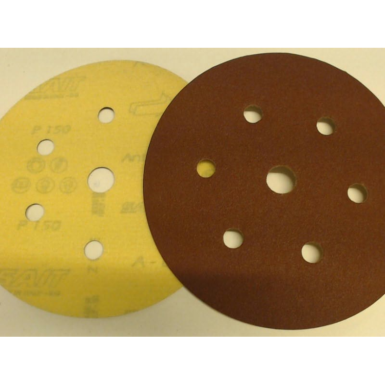 Slibe Rondel 150mm 7 Korn  Slibe Rondel 150mm / 7 hul korn 150