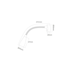 Mary flex mini Led lampe flere farver