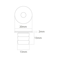 Mille indbygnings mini LED flere faver