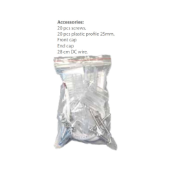 Casolux LINE - LED Fleksibel Silicone NEON Bnd - 10x10mm - IP67 - Lngde 10 meter