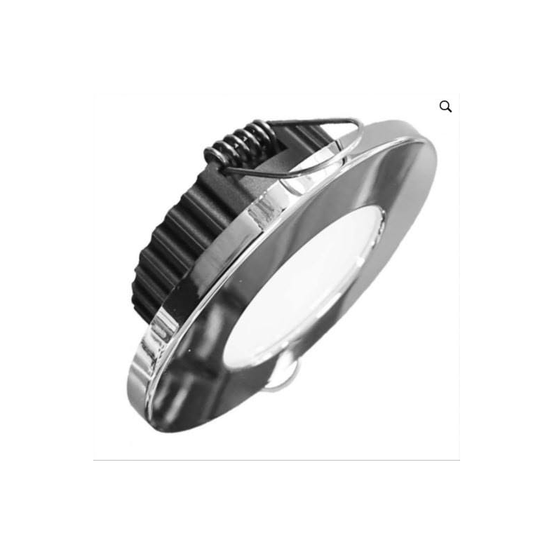 Casolux Rikke Chrom LED Dmpbar 1,5W - 3000K - 10-32V AC/DC