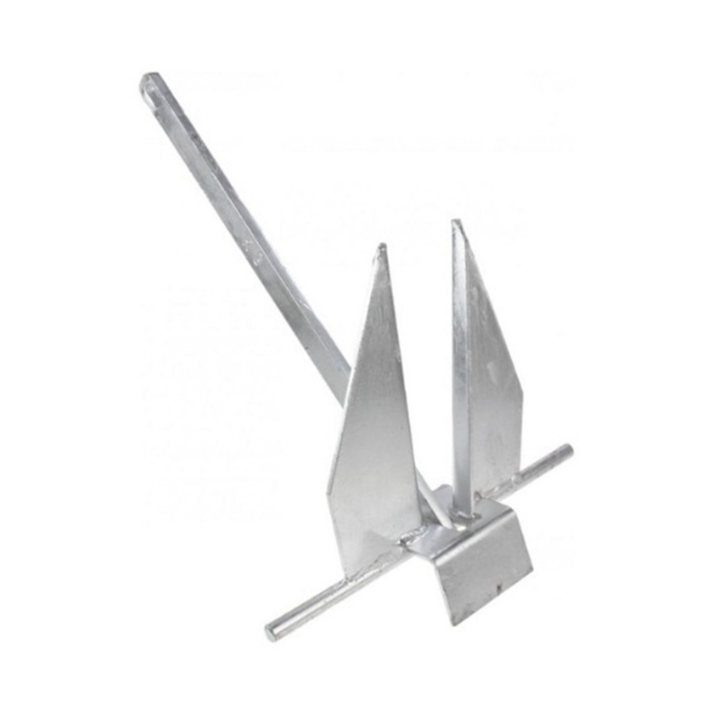 Pladeanker varmgalvaniseret "Danforth" - Letv�gtsanker varmgalv. 10 kg