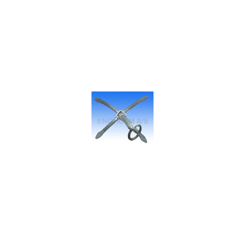 4-fliget Patentdr�g galvaniseret