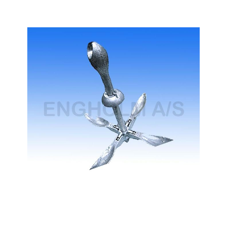 Galvaniseret Paraplyanker Paraplydr�g galvaniseret - Paraplydr�g glv 15 kg