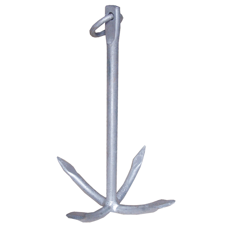 4-fliget Fiskeridr�g varmgalvaniseret - 4-fliget Fiskeridr�g vglv 3 kg