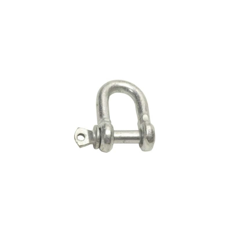D sj�kel  galvaniseret Sj�kel D varmgalvaniseret m/�jebolt - Sj�kel glv m/�jebolt "D" 8 mm Brud 800 kg