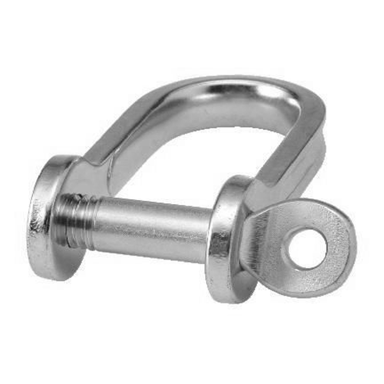 Sj�kel D rustfri m/�jebolt BW - Sj�kel rf "D" m/�jebolt 4 mm Brud 500 kg BW150041