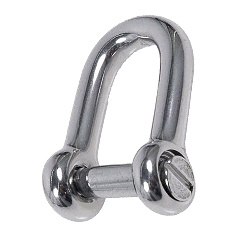 Sj�kel D rustfri m/k�rvbolt - Sj�kel m/k�rvbolt alm. D rf 10 mm *