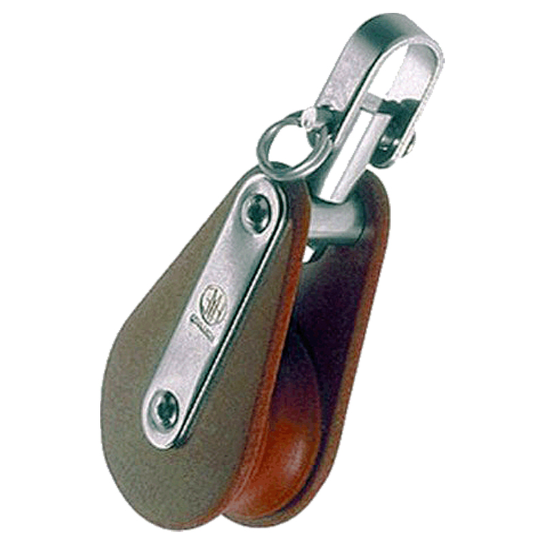 HYE Blok 1-sk. m/svirvel - HYE blok m/svirvel 1 skiveive 31010 8/10mm x 30mm