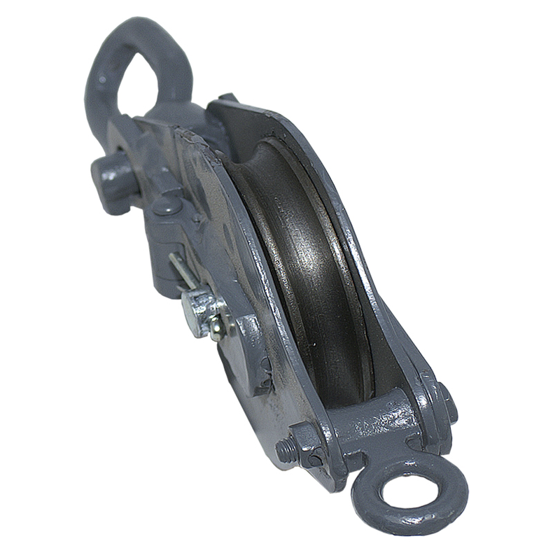 Londonkasteblok m/�je & hundsvot - Londonkasteblok m/�je 120 mm WLL 500 kg