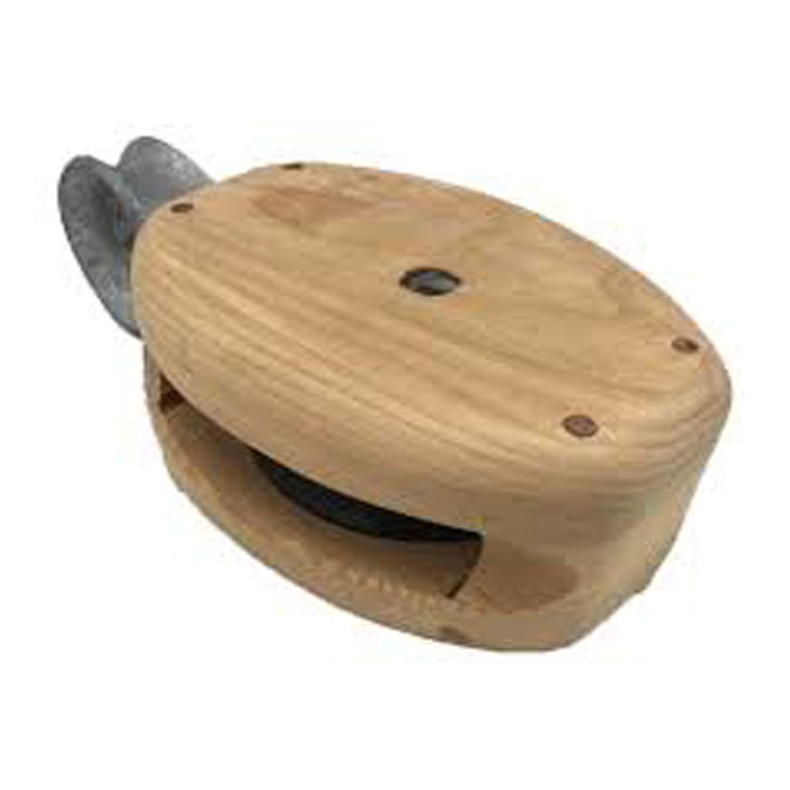 Tr�blok 1-sk. m/b�jle - Tr�blok Dk m/bjl 1sk 175mm 7" for 20mm tov