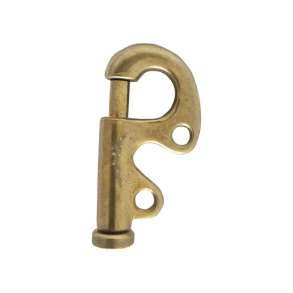 Pistolhage messing m/lukket �je for isyning 30 mm
