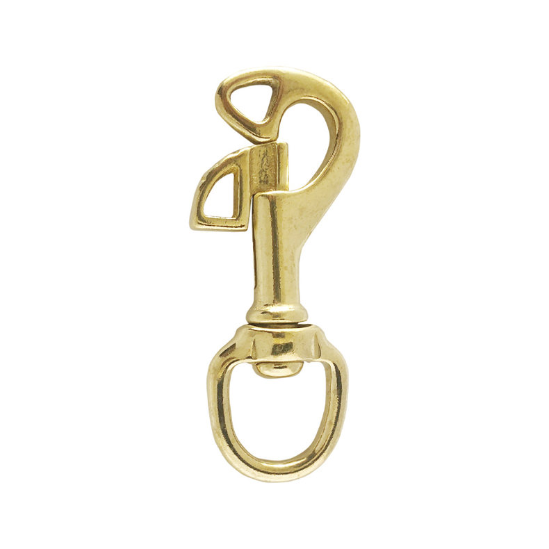 Signalhage messing m/svirvel - Signalhage Navy messing 90 mm �je 20 mm