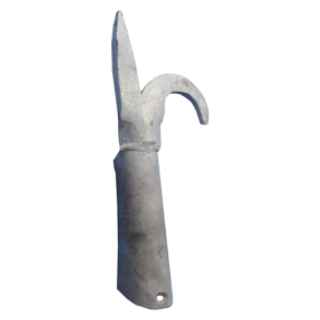B�dshagespids varmgalvaniseret 300 mm (12