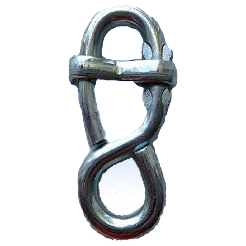 S-hage el-galvaniseret m/klapl�s 10 mm