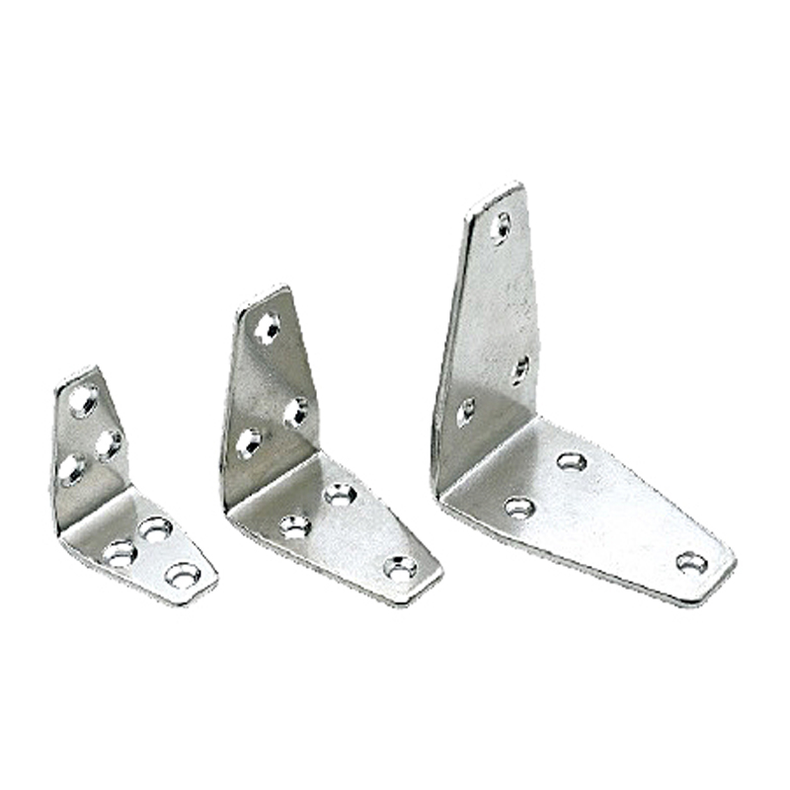 Vinkel rustfri "Heavy" - Vinkel AISI 316 "Heavy" L:80 mm x B:50 mm