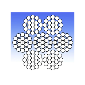 St�lwire galvaniseret 7x19 - 6,0 mm