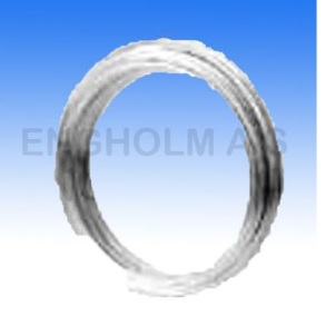 St�lwire galvaniseret PVC-forhudet udgl�det - 1,0 - 1,5 mm