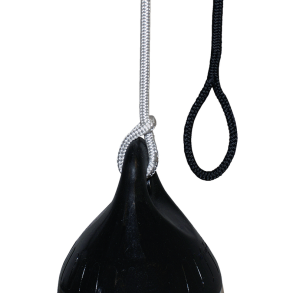 Flettede Fenderliner med �je Navybl� 10 mm 2,0 m - 2 stk.