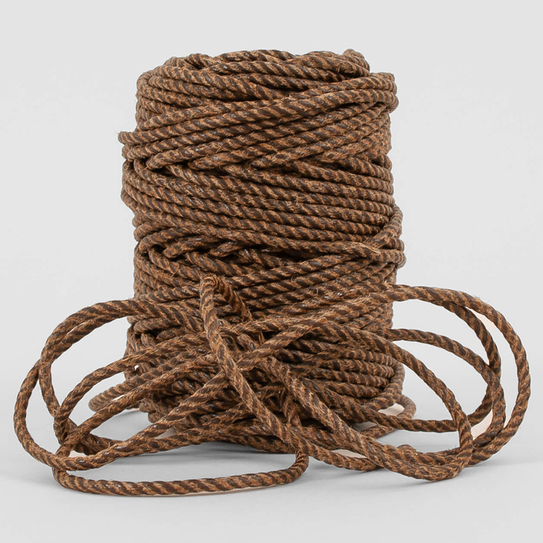 Hampebindegarn dobbelttvundet tj�ret 4,0 mm