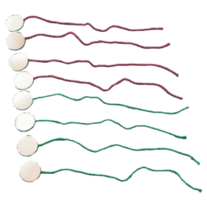 Sejl Ticklers - Sejl Ticklers 4 r�de og 4 gr�nne