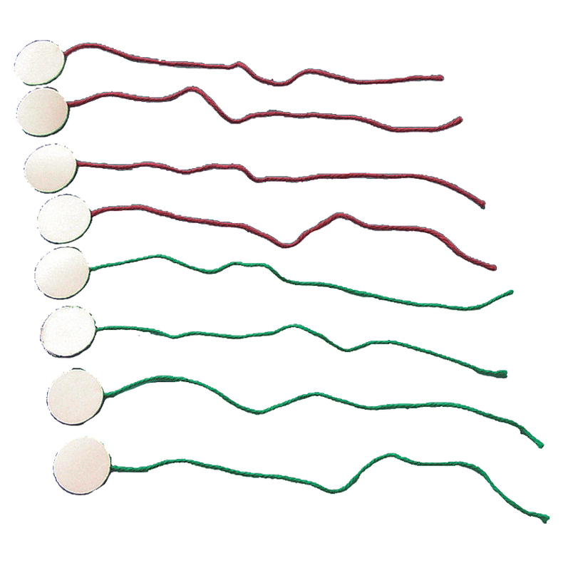 Sejl Ticklers - Sejl Ticklers 4 r�de og 4 gr�nne