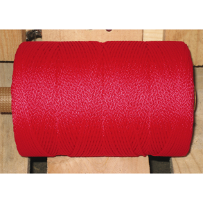 Medaljesnor krydsflettet PP r�d - 2,5 mm