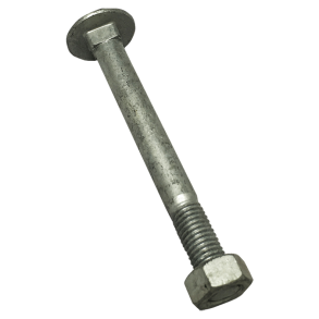 Br�ddebolt varmgalvaniseret m/m�trik - Br�ddebolt varmgalv. m/m�trik 16 x 300 mm