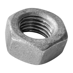 M�trik varmforzinket - M�trik DIN 934 varmforzinket kl 8 st�l M12