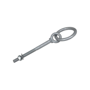 Ringbolt varmgalvaniseret m/m�trik - Ringbolt M/M�trik Vglv 10x65