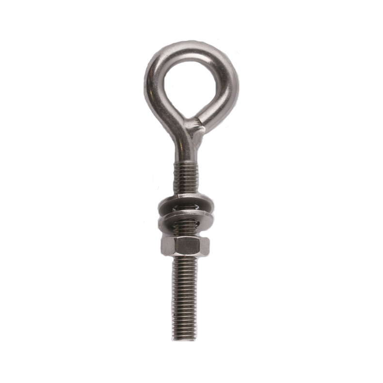 �jebolt rustfri m/m�trik, to skiver og svejset �je 80 mm