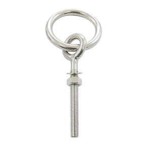 Ringbolt rustfri m/skive og m�trik 12 mm M12 x 110