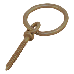 Ringskrue galvaniseret 6 mm 50 mm Varmgalv.