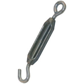 Bardunstrammer el-galvaniseret �je/krog st�bte - Bardunstrammer �/K Elglv Tr�d 5 mm Hus 65 mm