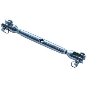 Vantskrue rustfri gaffel/gaffel drejet 12 mm