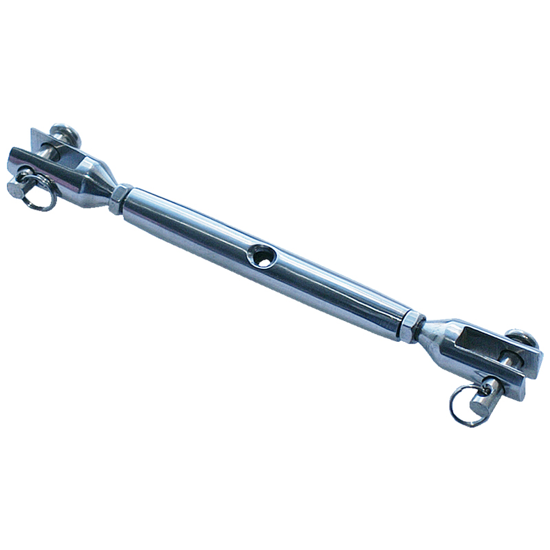 Vantskrue rustfri gaffel/gaffel drejet 12 mm