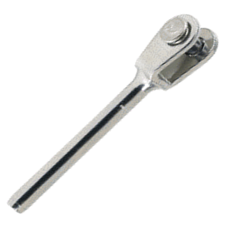 Gaffelterminal rustfri BW - Gaffelterminal rf f/8 mm & 5/16" wire 12 mm pind 101208