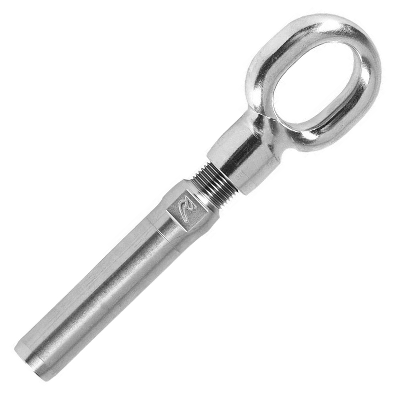 Tovterminal rustfri BW - Tovterminal rf for 3 mm wire 650003