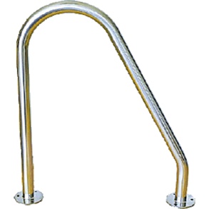 Hajfinne rustfri - Hajfinne rustfri L: 480 x H: 600 mm R�r �: 25 mm