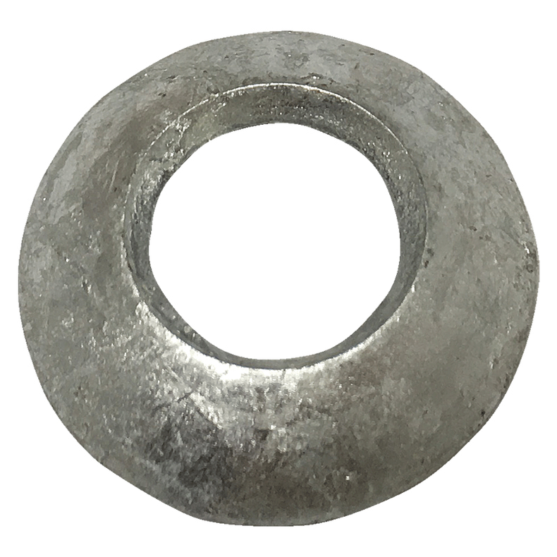 Klinkering varmgalvaniseret buet - Klinkeringe varmgalv. buede 20 mm C. . pr./kg