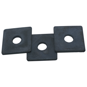 Sp�ndeskive varmgalvaniseret firkantet - Firk. Sp�ndeskiver vglv. 75x75x7,5 mm f/20 mm bolt