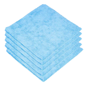 Mikrofiberklude Bl� 30 x 30 cm - 5 stk.