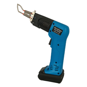 El-kniv p� batteri Bl�/sort