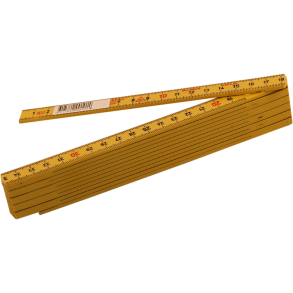 Tommestok fiber 2 m