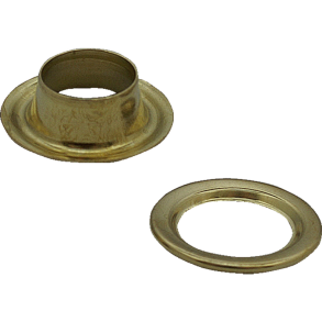 Eyelets messing - Eyelets overdel/ring Nr. 30B messing Pose � 1000 stk