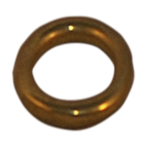 Ring messing massiv - Ring messing massiv 3 x 13 mm