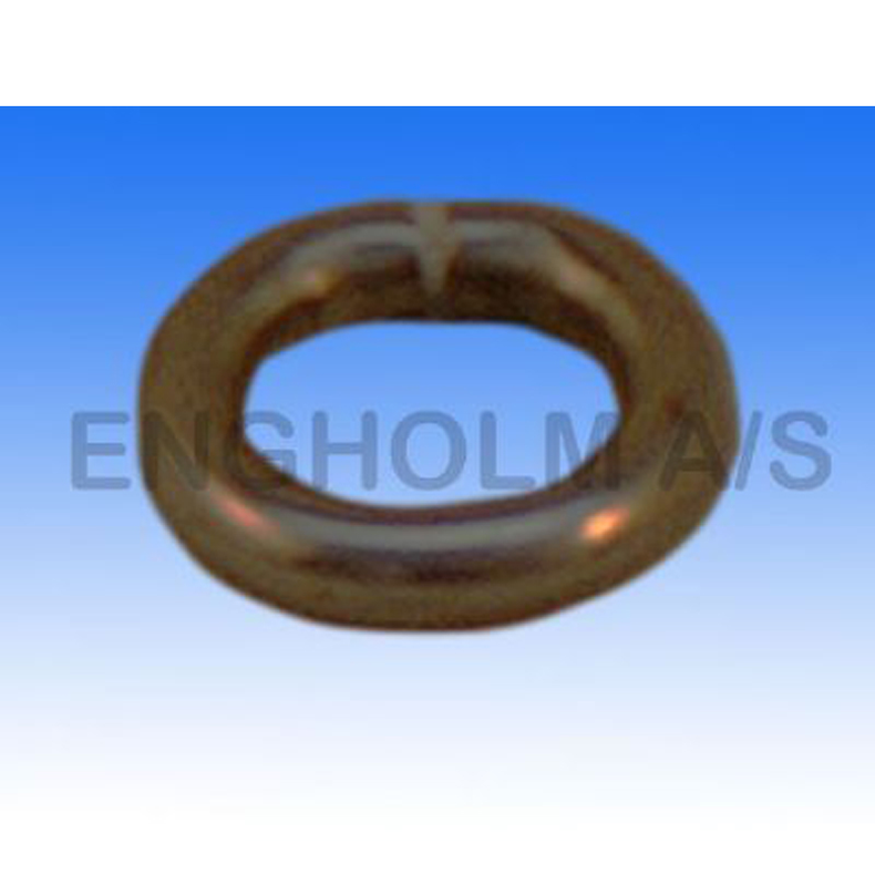 Ring blank usvejst - Ring blank usvejst �: 6 x 17mm