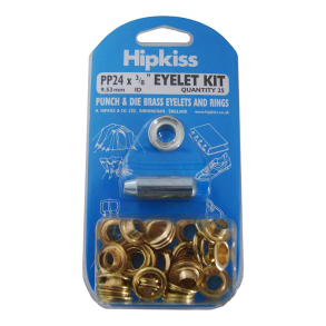 Hipkiss Eyelets med v�rkt�j - Hipkiss 26B med v�rkt�j 11,11 mm 25 s�t - pak � 10 pakker